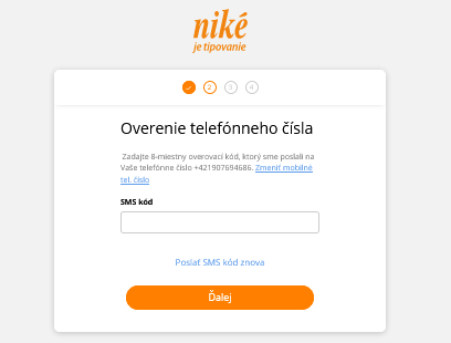 nike registrovať relefonneho