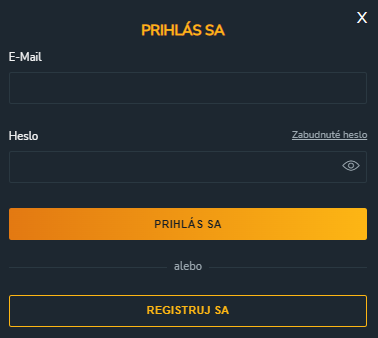 prihlas sa