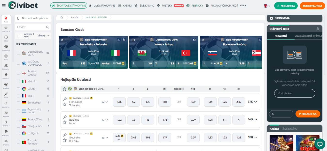 Ivibet Sport Betting in Slovakia, stavkovekancelarie.pro