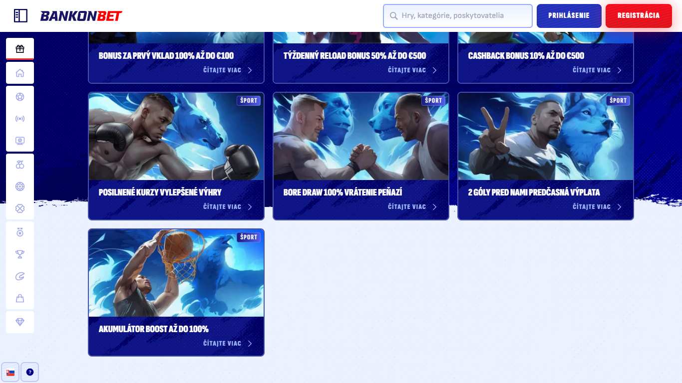 Bankonbet Betting Bonuses Slovakia, stavkovekancelarie.pro