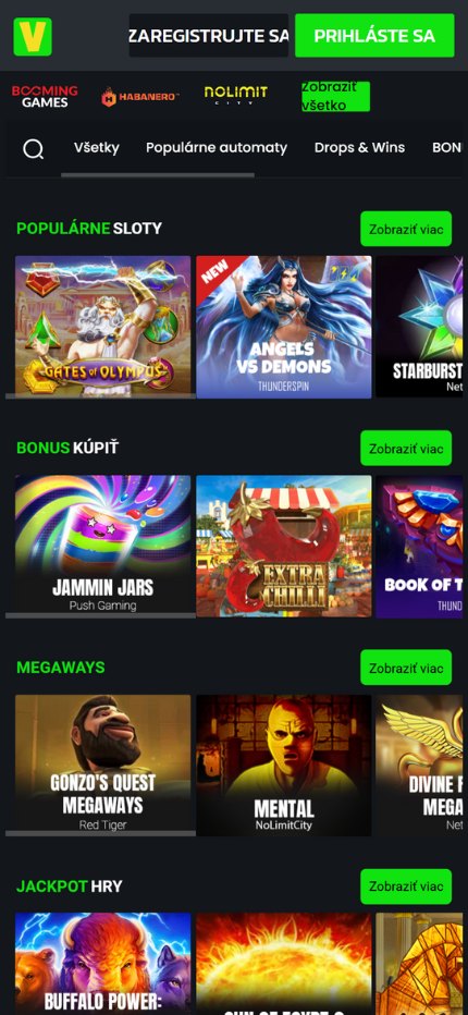 Velobet Casino Czech (mobile screen), stavkovekancelarie.pro