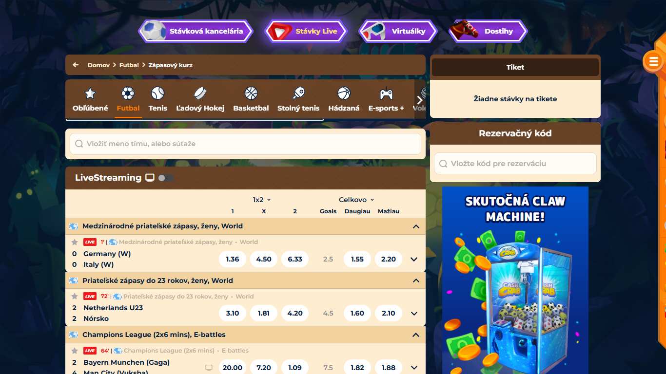 Wazamba Bookmaker Live Sport Betting Slovakia, stavkovekancelarie.pro
