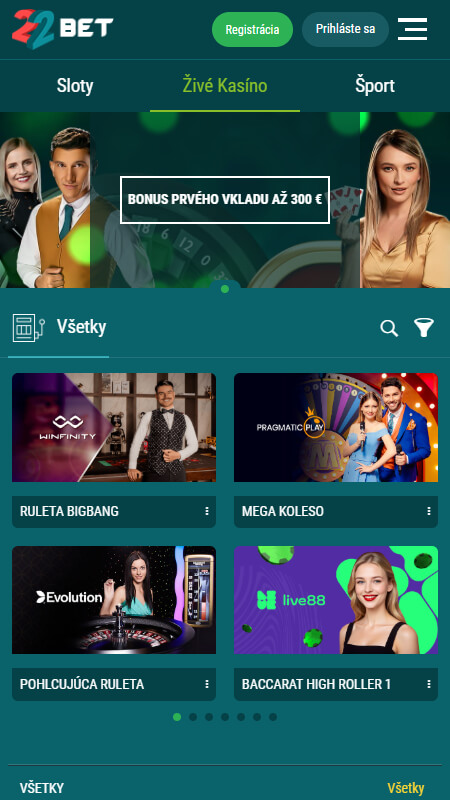 22Bet Casino Live