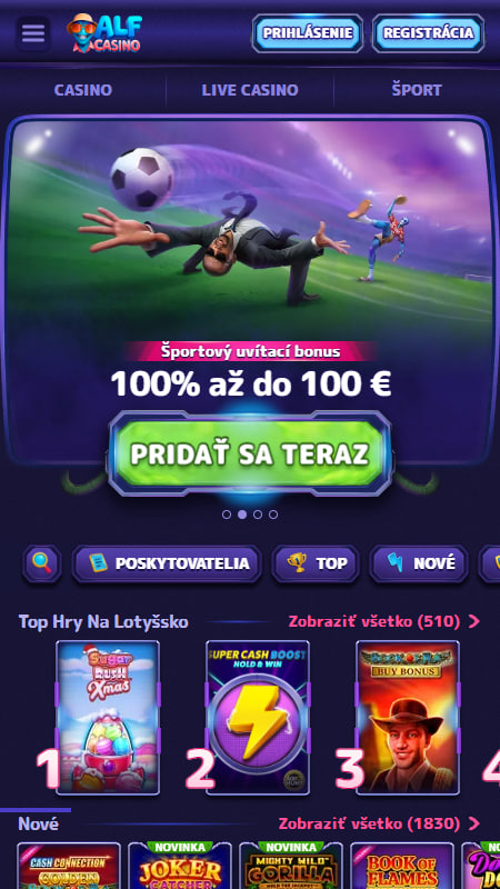 Alf Casino Slovensko