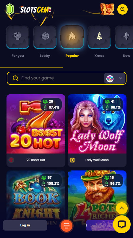 10 najpopulárnejších kasínových hie